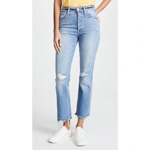 Mother Superior Jeans Slim Fit Jeans Ankle Cropped Jeans